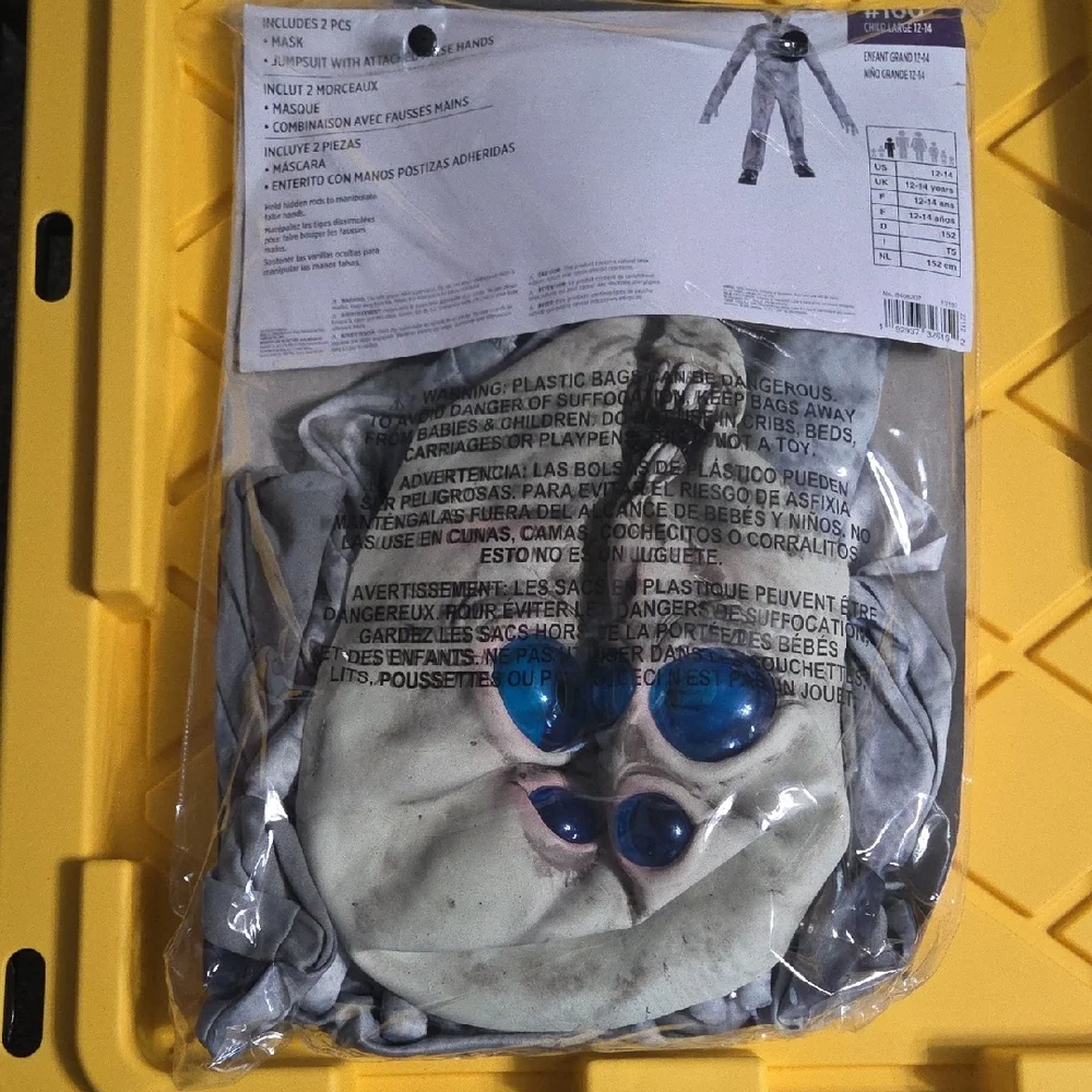 Alien Costume for Kids - Gray